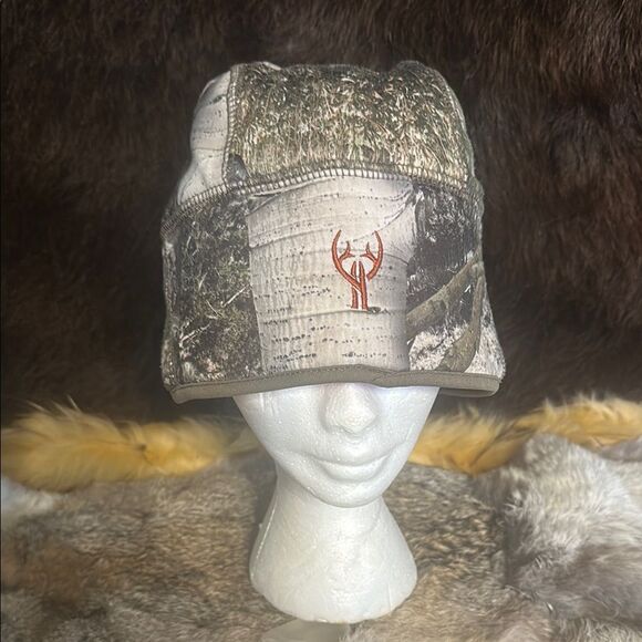 Huntsworth Camo Winter Hat with Logo OS (5175) - Picture 1 of 4
